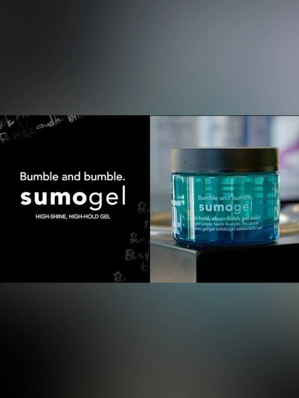 Bumble and bumble SumoGel Hi-Hold Clean-Finish Gel Solid